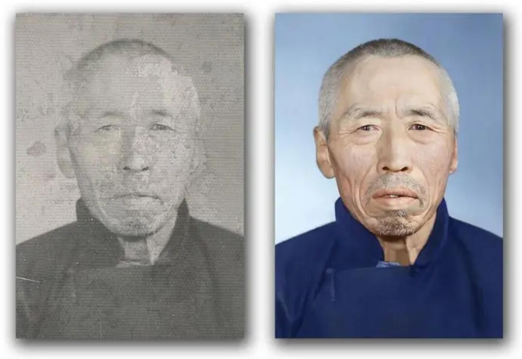 蓝田破损照片修复-56
